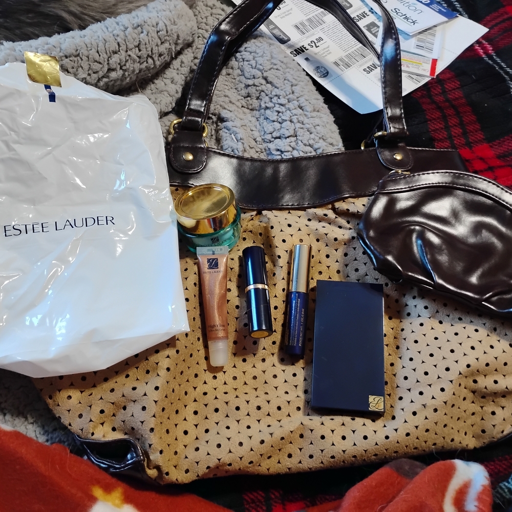 Estee Lauder Tote Bag with Makeup Set